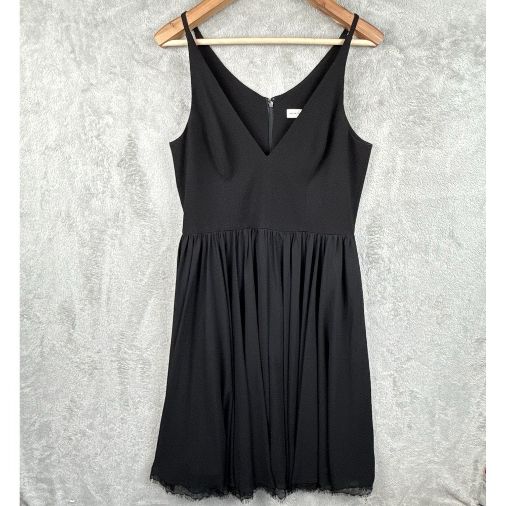Dress the Population Dress Womens L Black Sleeveless Fit & Flare Cocktail Lace